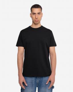 Póló regular fit Script - black L