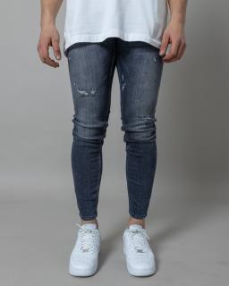 Szürke skinny fit farmernadrág POTABLE 30