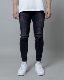 Szürke skinny fit farmernadrág WRONGLY 30