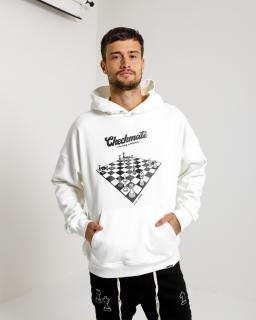 Unisex Melegítő felső Checkmate - white L