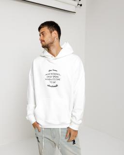 Unisex Melegítő felső Silence - white XL