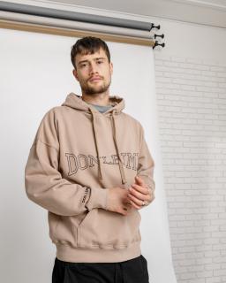 Unisex Melegítő felső Square - brown XL