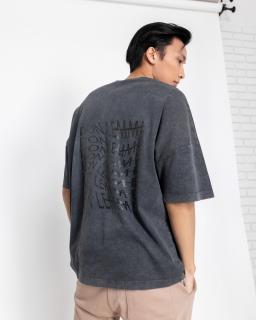 Unisex Póló Psyche - washed L