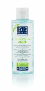 Isispharma Teen Derm Aqua Micellás lemosó, zsíros-mitesszeres bőrre, 100 ml
