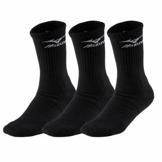 Mizuno Training 3P Socks zokni 32GX6A54Z / fekete (09)