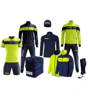 Zeus Box Apollo felszerelés csomag / fluo sárga kék