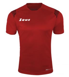 Zeus Maglia Monolith M/C rövid ujjú futball mez / piros