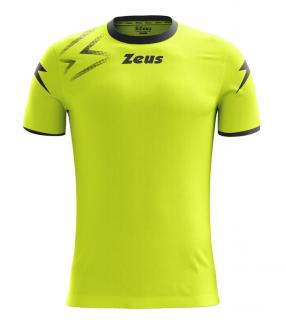 Zeus Mida shirt futball mez / fluosárga fekete