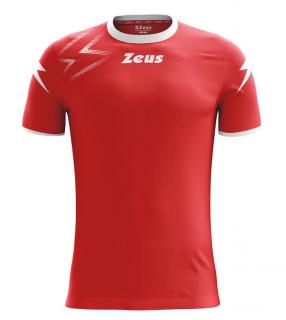 Zeus Mida shirt futball mez / piros fehér