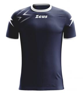 Zeus Mida shirt futball mez / sötétkék fehér