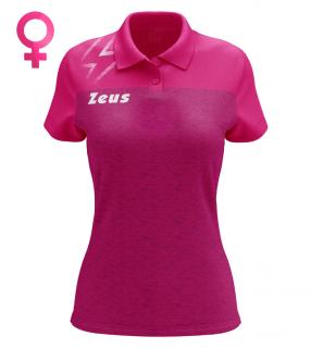 Zeus Polo Olympia rövid ujjú póló / pink