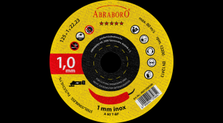 Chili INOX vágokorong (AKKU) 125x1,0x22,23