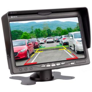 Vestys Nagy 7″-os állványos monitor, tolatókamerák csatlakoztatásához  -  MON-005