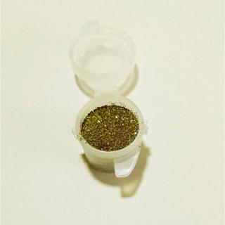 Aprószemű glitterpor, arany, 3 ml