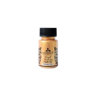 Cadence Dora metal akril festék, brillant gold, 50 ml