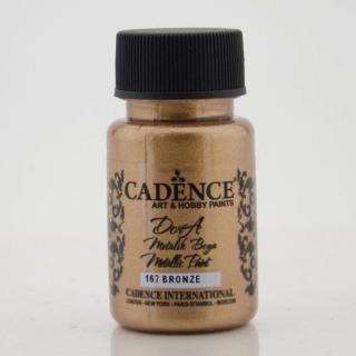 Cadence Dora metal akril festék, bronz, 50 ml