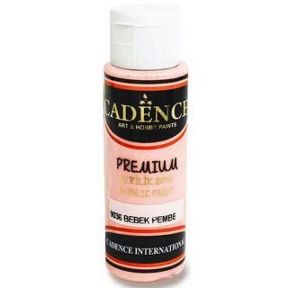 Cadence Premium akril festék, 70 ml, babarózsaszin