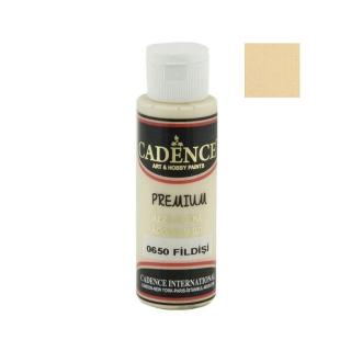 Cadence Premium akril festék, 70 ml, elefántcsont