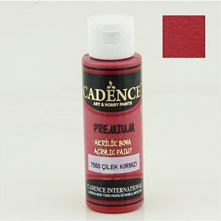 Cadence Premium akril festék, 70 ml, eper