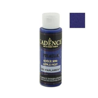 Cadence Premium akril festék, 70 ml, parlamentkék