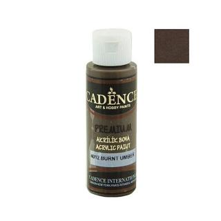 Cadence Premium akril festék, 70 ml, umbra
