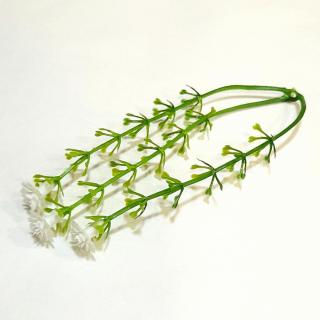 Fehér rezgő, 3 virág/cs., hossza kb.10 cm