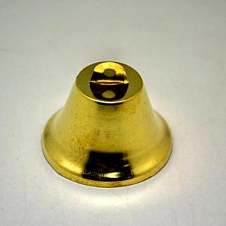 Fém csengő, arany, mérete: 3 cm
