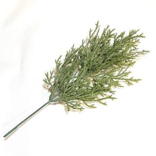Műzöld csokor, hossza: kb. 24 cm