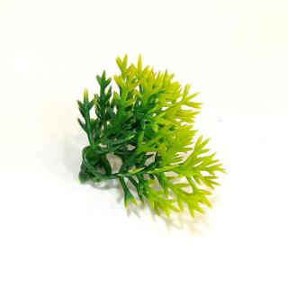 Műzöld kicsi bokor, mérete: 4x3,5 cm