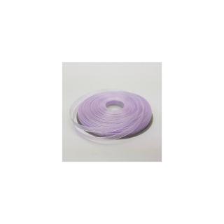 Organza szalag, levendulalila, szélessége: 6 mm. Az ár egy méterre vonatkozik.