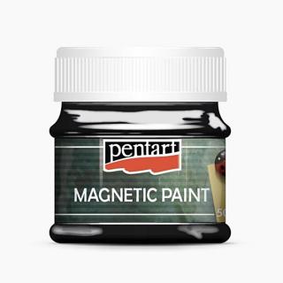 Pentart mágnesfesték, fekete, 50 ml