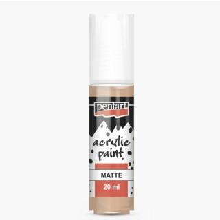Pentart matt akril festék, lazac, 20 ml