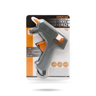 Ragasztópisztoly, kicsi, szürke - 7 mm - 220V-240V  15W