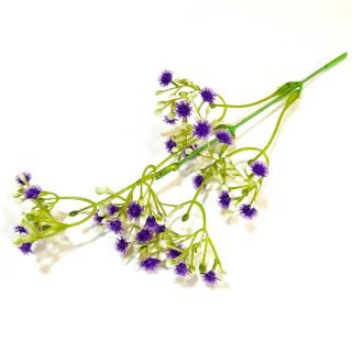Sötét lila-fehér színű rezgő, hossza kb. 18 cm