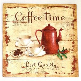 Szalvéta - Coffee time