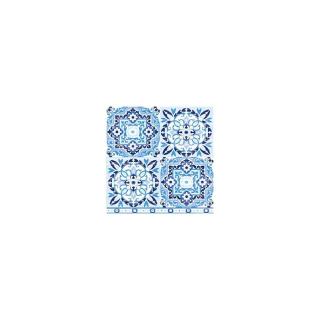 Szalvéta Tiles Blue