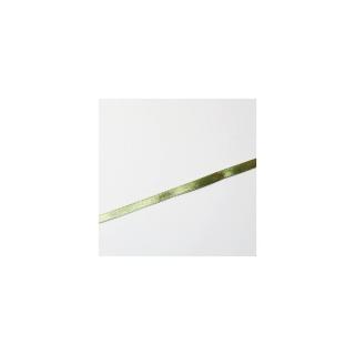 Szaténszalag, mohazöld, szélessége: 6 mm