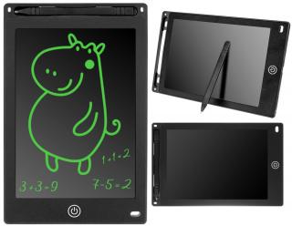 Érintőképernyős tablet digitális rajztábla és notesz 8,5  fekete ()