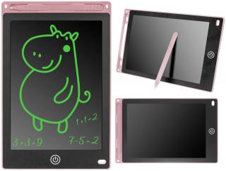 Érintőképernyős tablet digitális rajztábla és notesz 8,5  pink ()