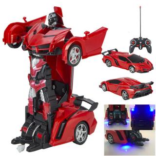 Transformers szuperhőssé alakuló távirányítós sportautó - A legütősebb ajándék! ()