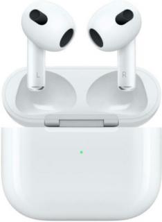 Apple AirPods 3 MPNY3ZM/A Bluetooth Headset with Lightning charging case, fehér