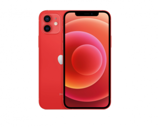 Apple Iphone 12 128GB piros, kártyafüggetlen, 1 év gyártói garancia