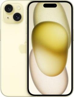 Apple Iphone 15 128GB sárga, kártyafüggetlen