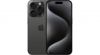 Apple Iphone 15 Pro 512GB fekete titán, kártyafüggetlen