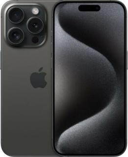 Apple Iphone 15 Pro Max 256GB fekete titán, kártyafüggetlen