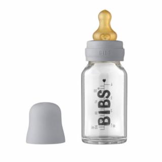 BIBS cumisüvegszett üveg 110ml, delfin