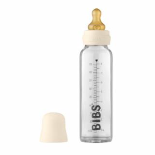 BIBS cumisüvegszett üveg 225ml, krémfehér