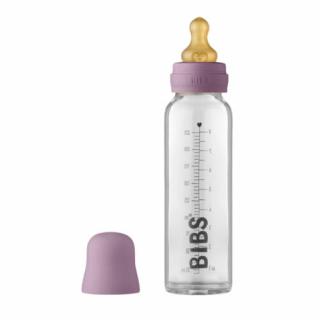 BIBS cumisüvegszett üveg 225ml, mályva