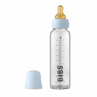 BIBS cumisüvegszett üveg 225ml, pasztellkék