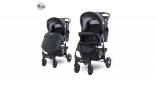 Lorelli Daisy sport babakocsi + lábzsák - Black